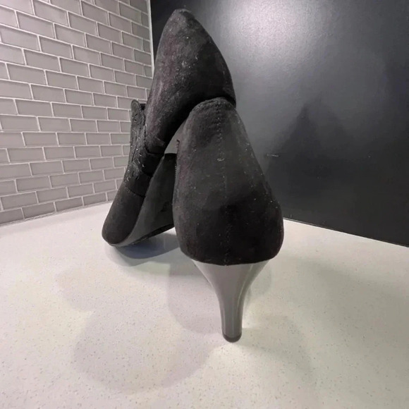 Karen Scott Black Ankle Boots Size 10 - Picture 4 of 10